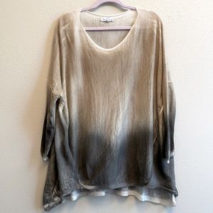black and brown tunic. Size M/L. No tags but never worn. Excellent condition